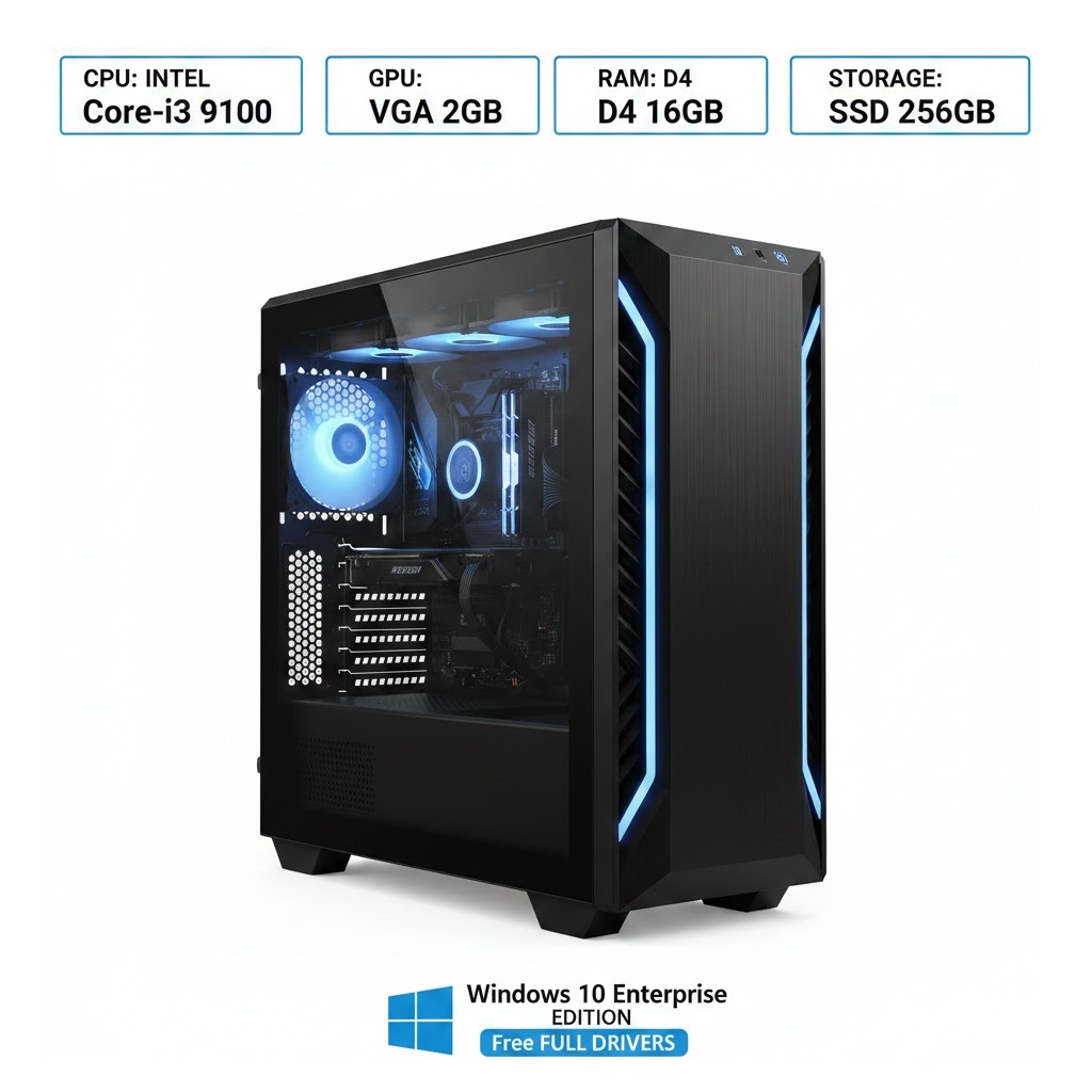 خرید و قیمت کامپیوتر کامل i3-9100 با رم 16GBو SSD 512GB - سیستم اداری و خانگی خرید و قیمت کامپیوتر کامل i3-9100 با رم 16GBو SSD 512GB - سیستم اداری و خانگی