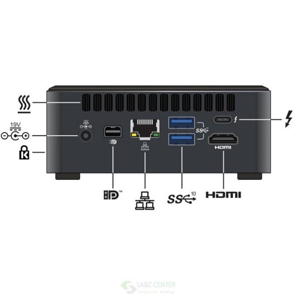 مینی کامپیوتر مدل NUC 11 PAH i5 با ۸ گیگابایت رم ۲۵۶ گیگابایت حافظه SSD - Image 4