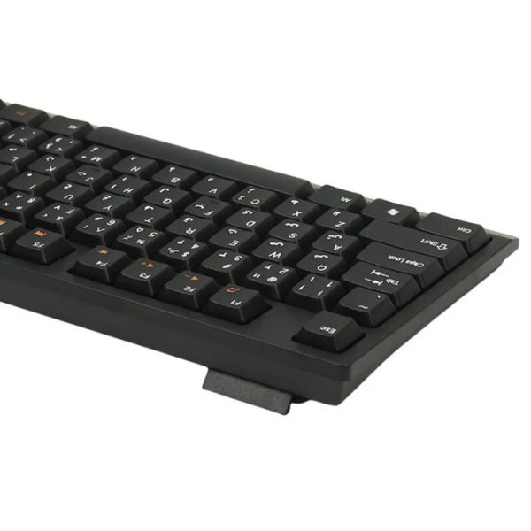 کیبورد و ماوس بی‌سیم تسکو مدل TKM 7019W با سوییچ ممبران - Image 2