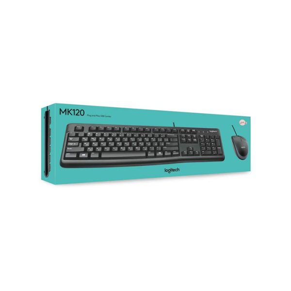 کیبورد و ماوس بی‌سیم لاجیتک مدل MK270 با سوییچ ممبران - Image 3