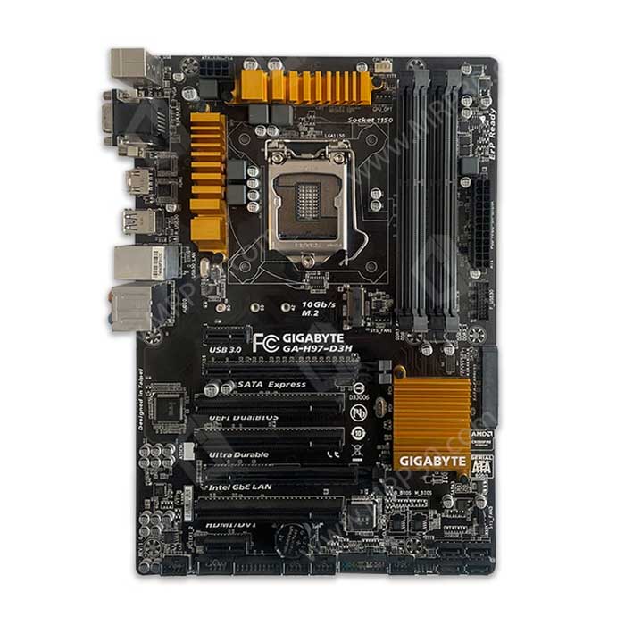 سبد خرید 3 مادربرد گیگابایت Gigabyte GA-H97-D3H استوک