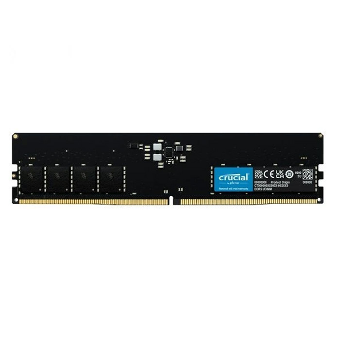 رم-دسکتاپ-کروشیال-DDR5-تک-کاناله-16-گیگابایت-مدل-CT16-فرکانس-4800-مگاهرتز-تایمینگ-CL40 رم دسکتاپ کروشیال DDR5 16GB تک کاناله مدل CT16 فرکانس 4800 مگاهرتز تایمینگ CL40 - Image 1