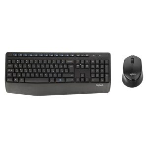 کیبورد و ماوس بی سیم لاجیتک مدل MK345 با حروف فارسی - رنگ مشکی