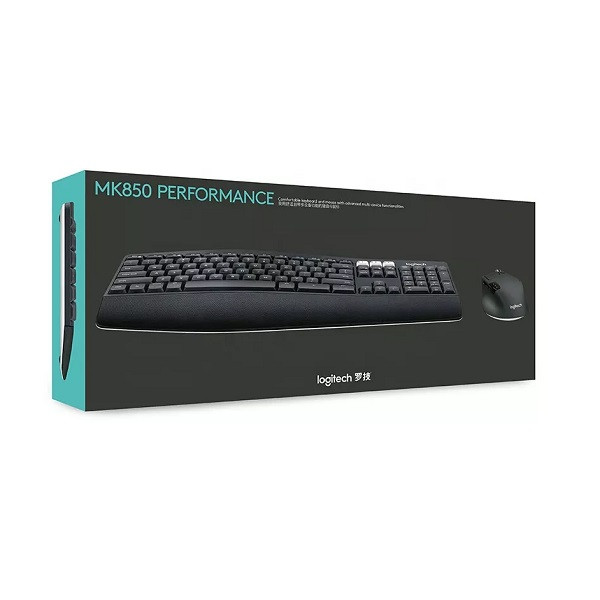 کیبورد و ماوس بی سیم لاجیتک مدل MK850 - رنگ مشکی کیبورد و ماوس بی سیم لاجیتک مدل MK850 - رنگ مشکی