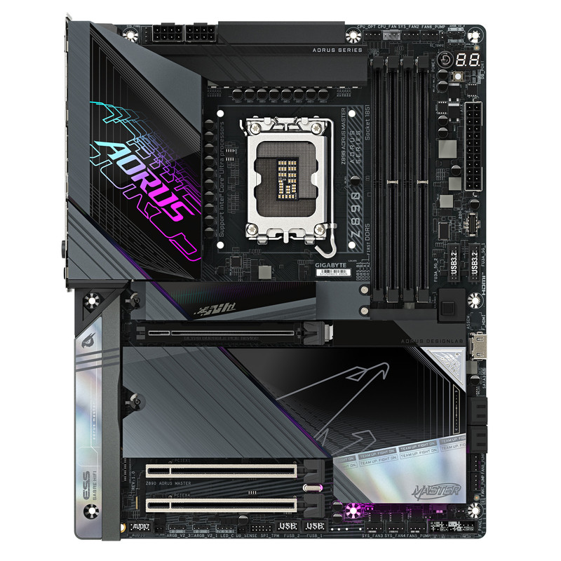 مادربرد گیگابایت مدل Z890 AORUS MASTER مادربرد گیگابایت مدل Z890 AORUS MASTER