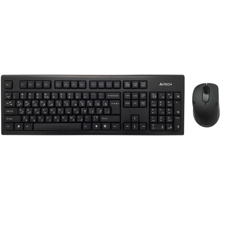 کیبورد و ماوس ای فورتک مدل 7100N Wireless Desktop کیبورد و ماوس ای فورتک مدل 7100N Wireless Desktop