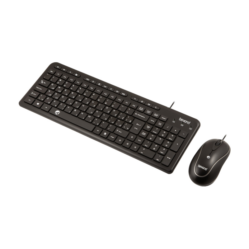 کیبورد و ماوس با سیم بیاند مدل BMK-3130 کیبورد و ماوس با سیم بیاند مدل BMK-3130