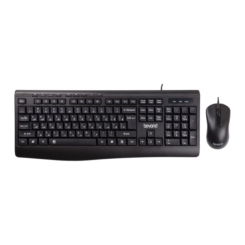 کیبورد و ماوس باسیم بیاند مدل BMK-4230 کیبورد و ماوس باسیم بیاند مدل BMK-4230